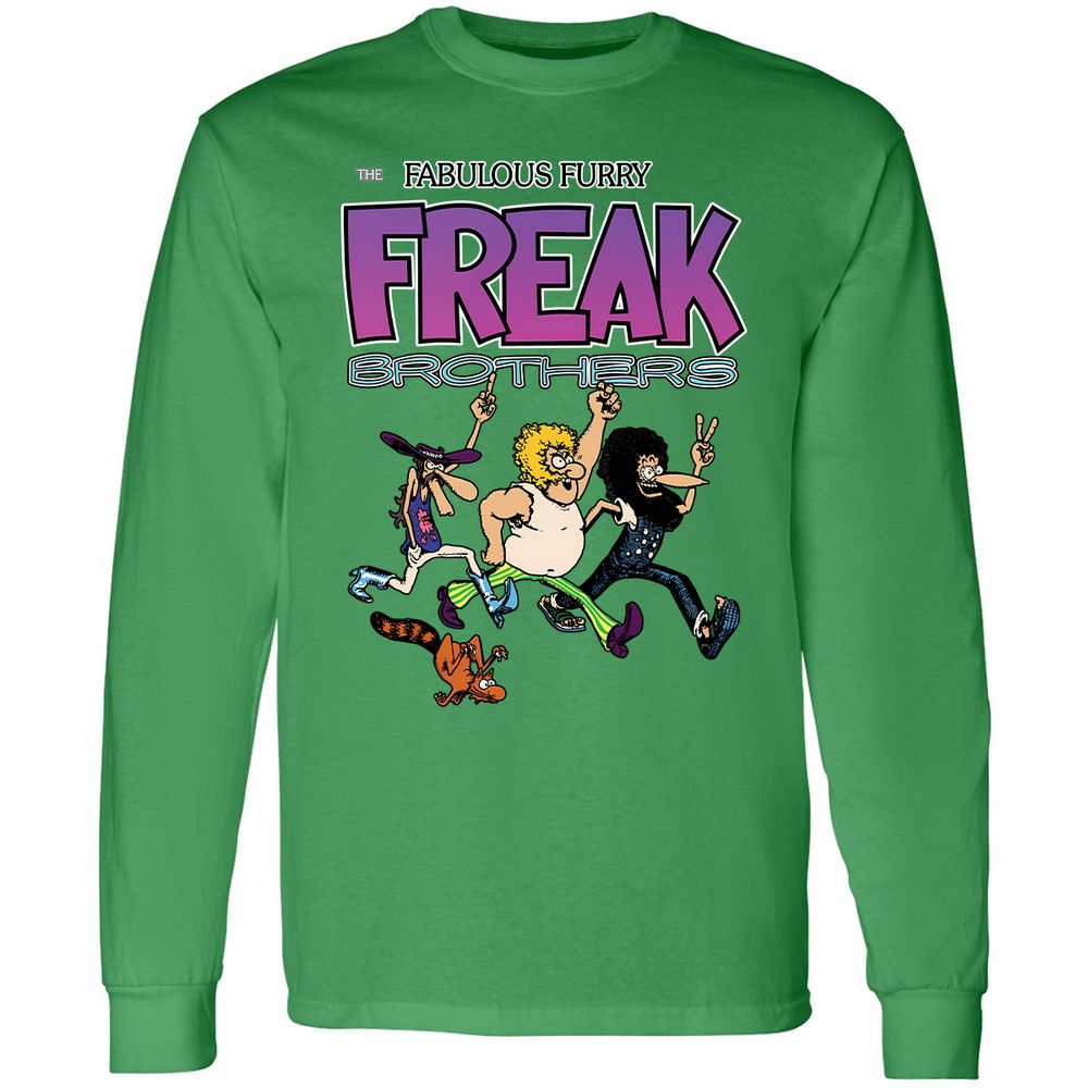Long Sleeve T-Shirt - CS8YEQKJ - Irish Green - 10
