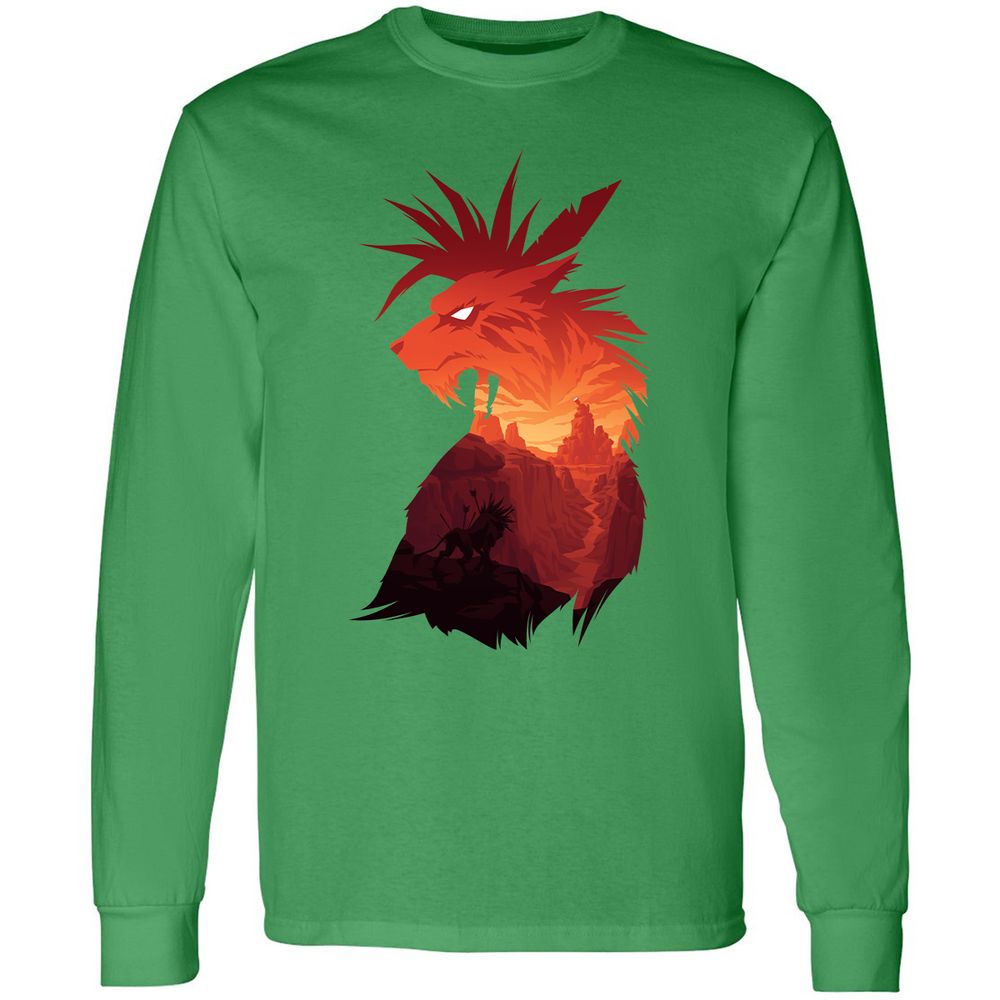 Long Sleeve T-Shirt - 8BLT1LVK - Irish Green - 10