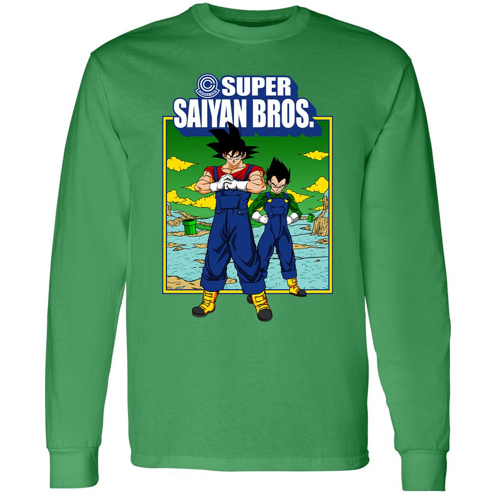 Long Sleeve T-Shirt - 6SU1UUGV - Irish Green - 10