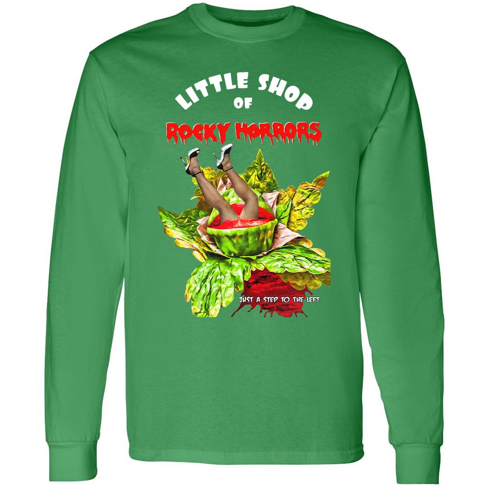 Long Sleeve T-Shirt - Black - Irish Green - 10