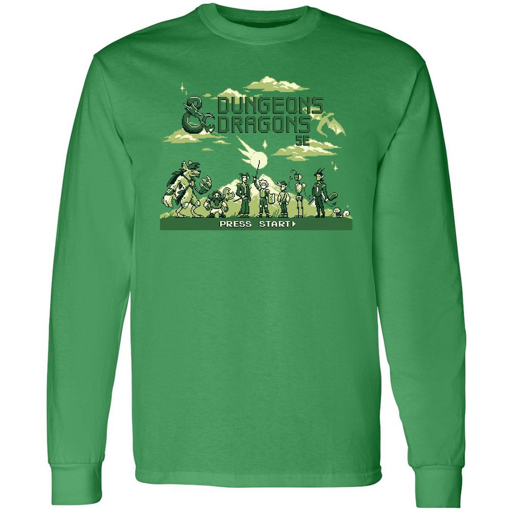 Long Sleeve T-Shirt - 6A7GSUSG - Irish Green - 10