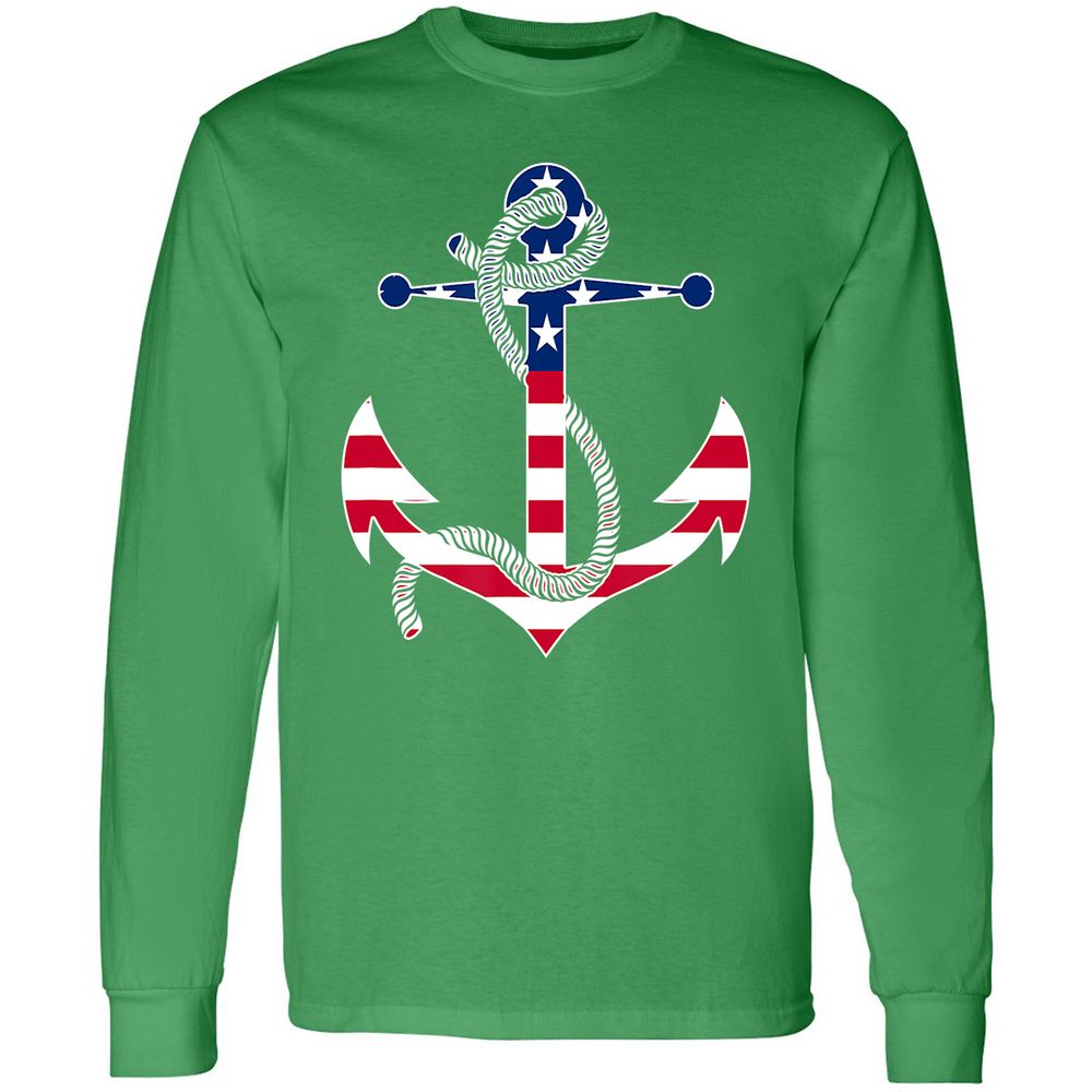 Long Sleeve T-Shirt - MRDD36MQ - Irish Green - 10