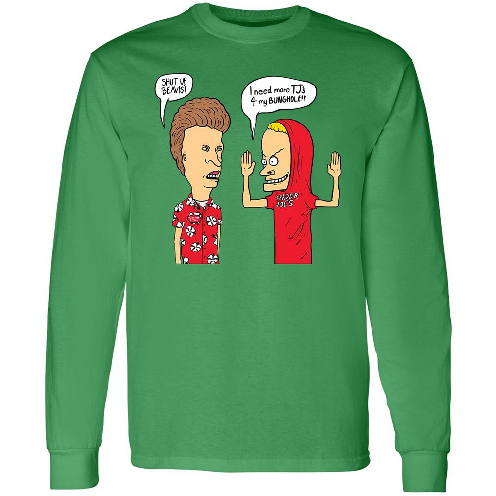 Long Sleeve T-Shirt - Q7JHA61E - Irish Green - 10