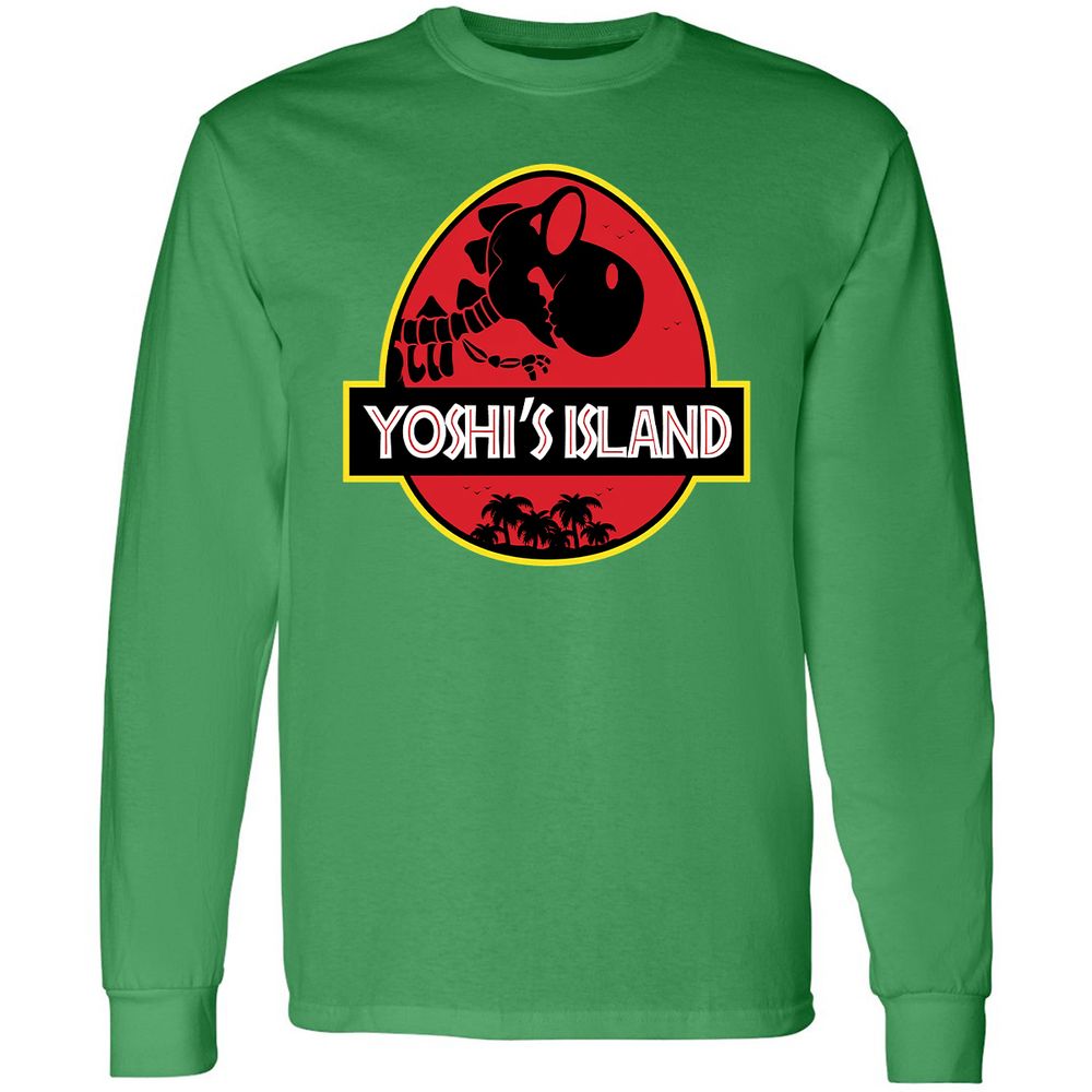 Long Sleeve T-Shirt - HDJPN6U7 - Irish Green - 10