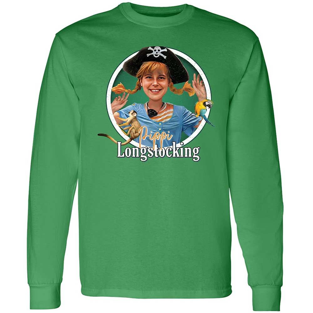 Long Sleeve T-Shirt - QUQ1PT24 - Irish Green - 10