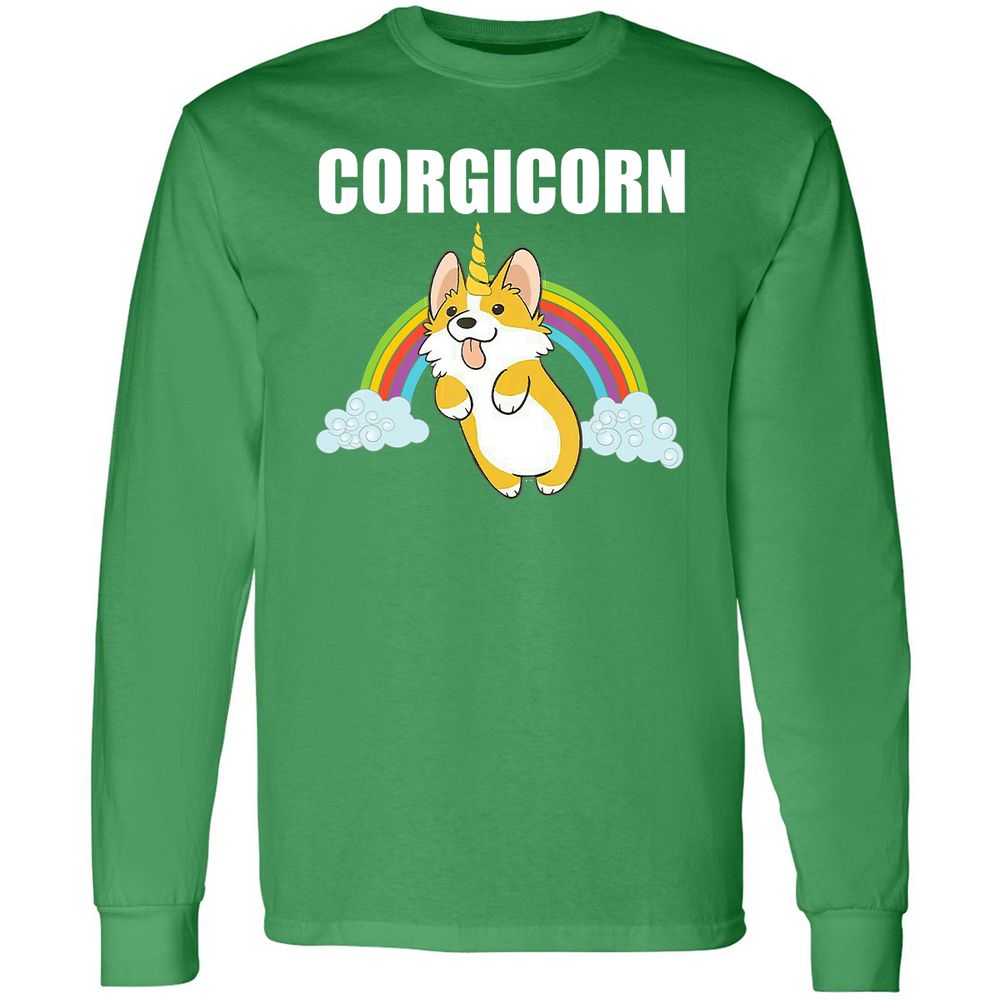 Long Sleeve T-Shirt - U36QR577 - Irish Green - 10