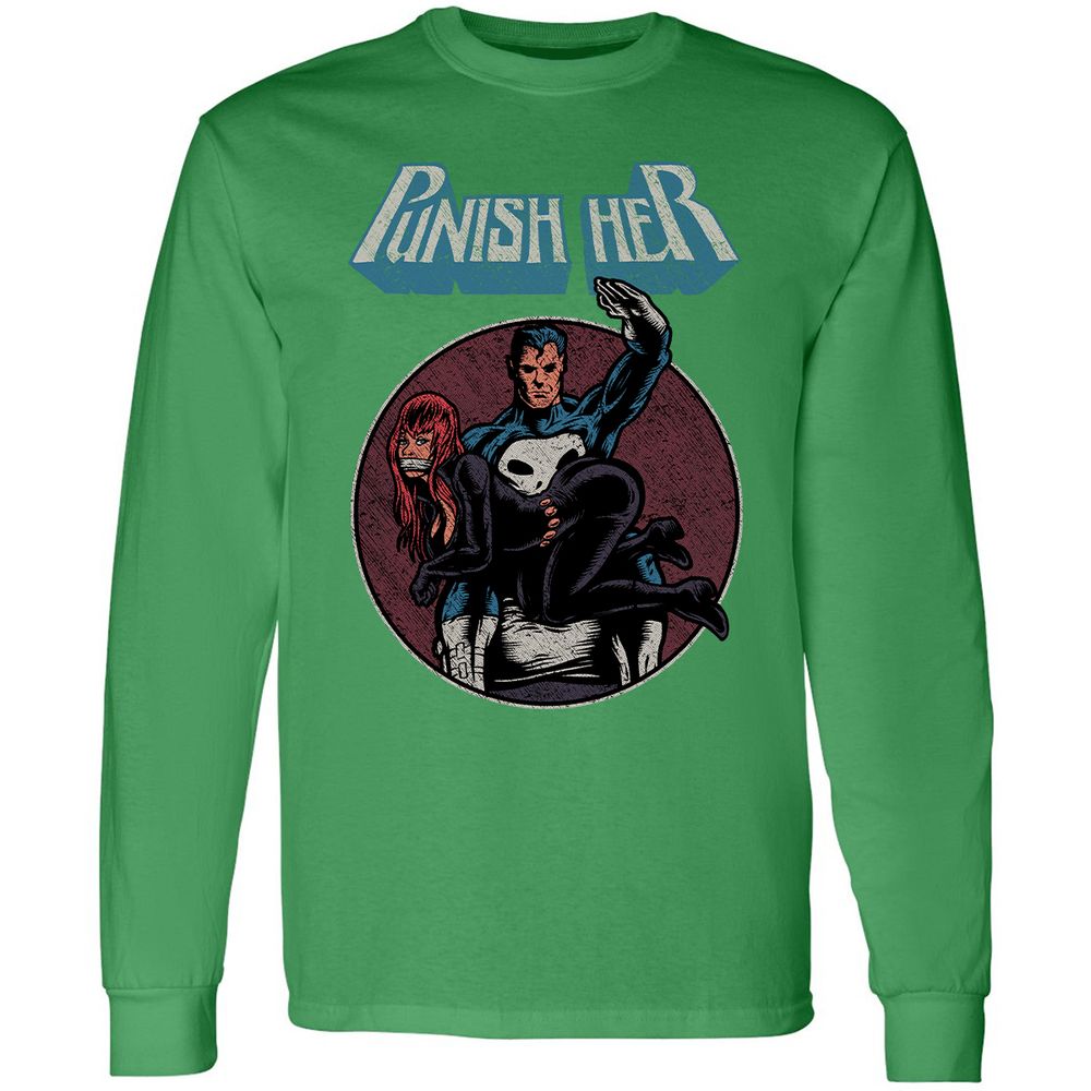Long Sleeve T-Shirt - E3T97BMD - Irish Green - 10