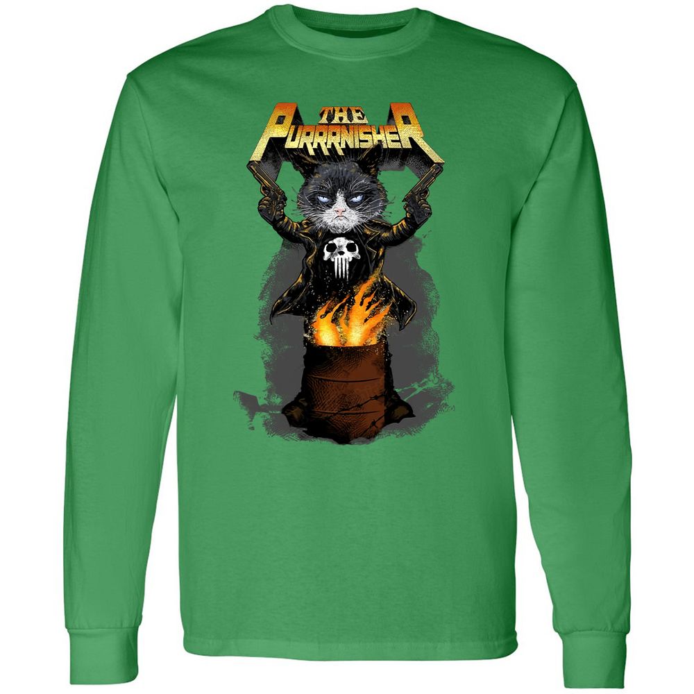Long Sleeve T-Shirt - MPAXEZ4K - Irish Green - 10