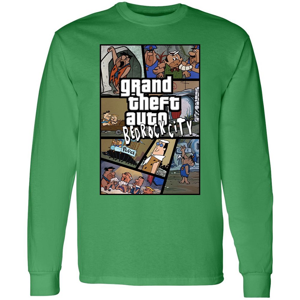 Long Sleeve T-Shirt - LGVG61VT - Irish Green - 10