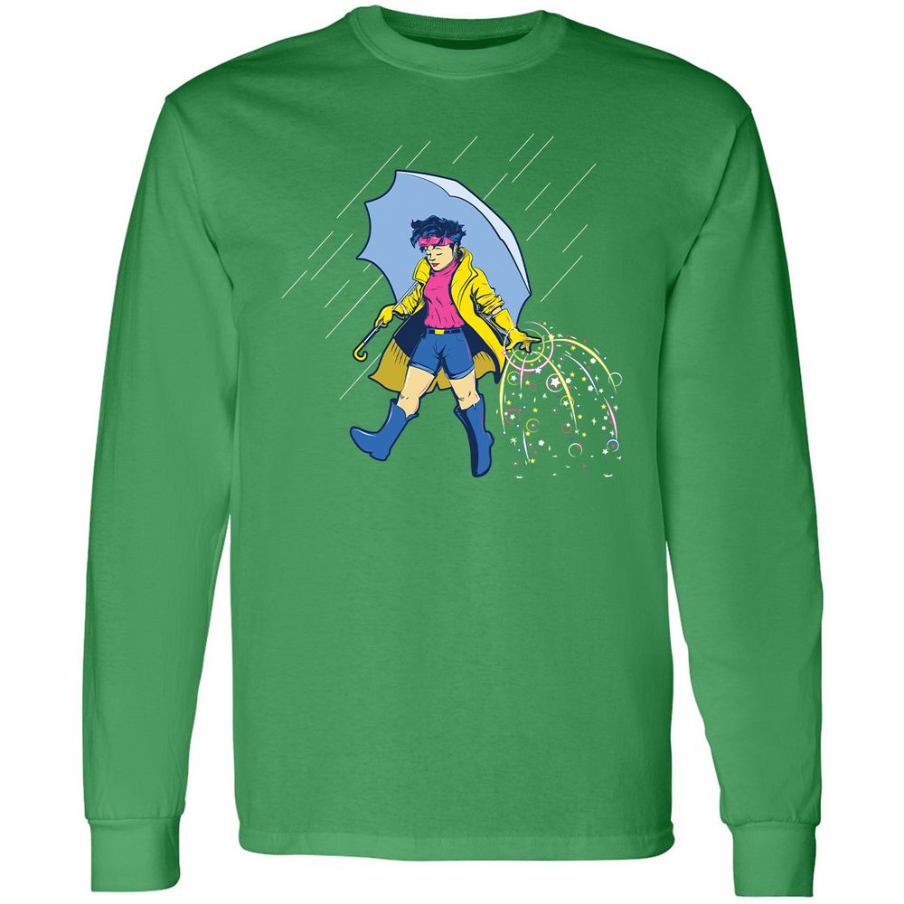 Long Sleeve T-Shirt - BDQHPEQ1 - Irish Green - 10