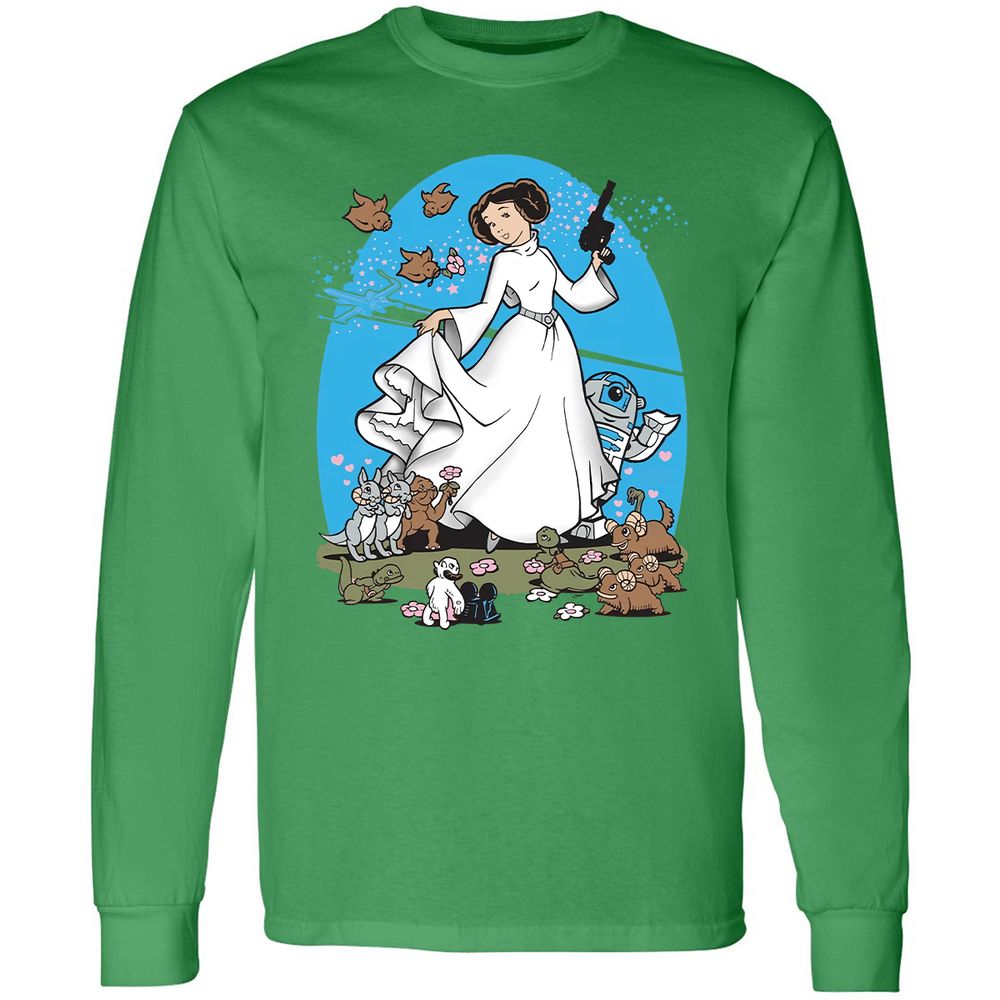 Long Sleeve T-Shirt - J5PMXZYM - Irish Green - 10