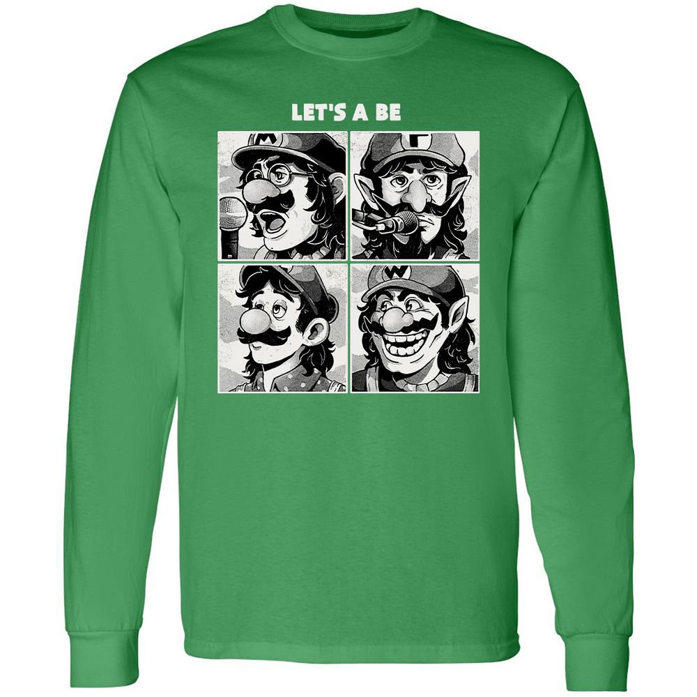 Long Sleeve T-Shirt - 6FPQF9XJ - Irish Green - 10