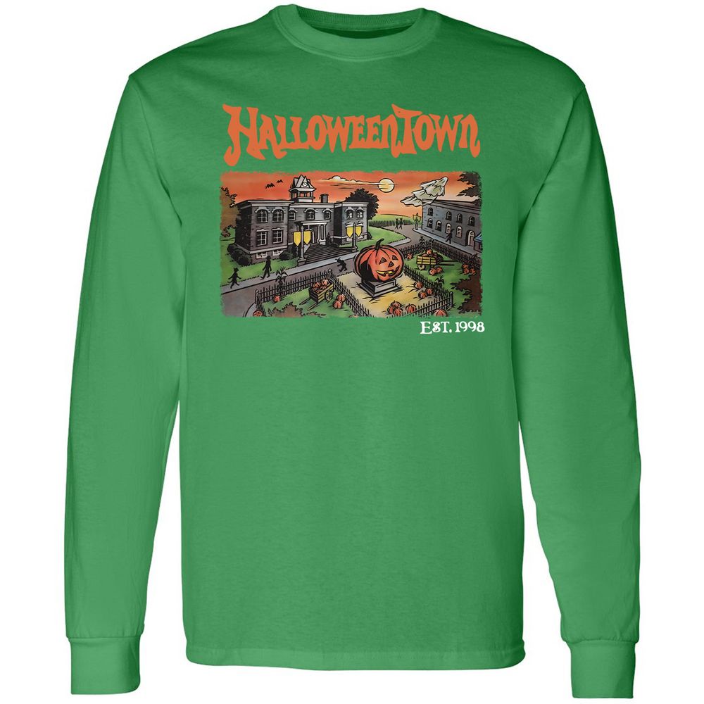 Long Sleeve T-Shirt - UZKY7XE5 - Irish Green - 10