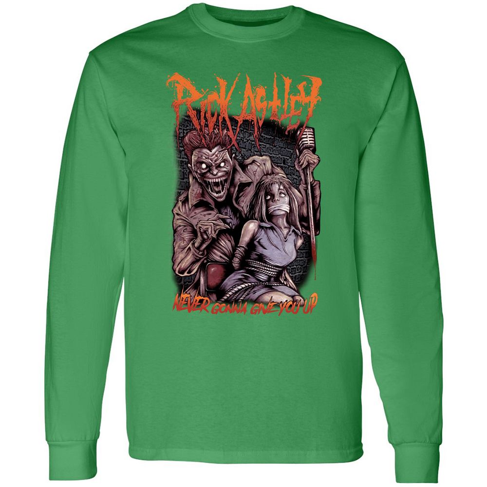 Long Sleeve T-Shirt - 4XHQL4G7 - Irish Green - 10