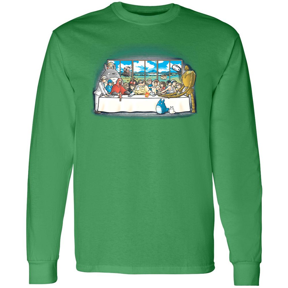 Long Sleeve T-Shirt - BY8ZH7GC - Irish Green - 10