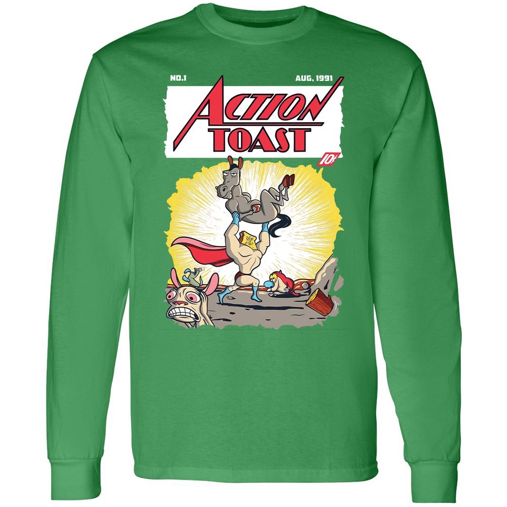 Long Sleeve T-Shirt - 69NGTHRT - Irish Green - 10
