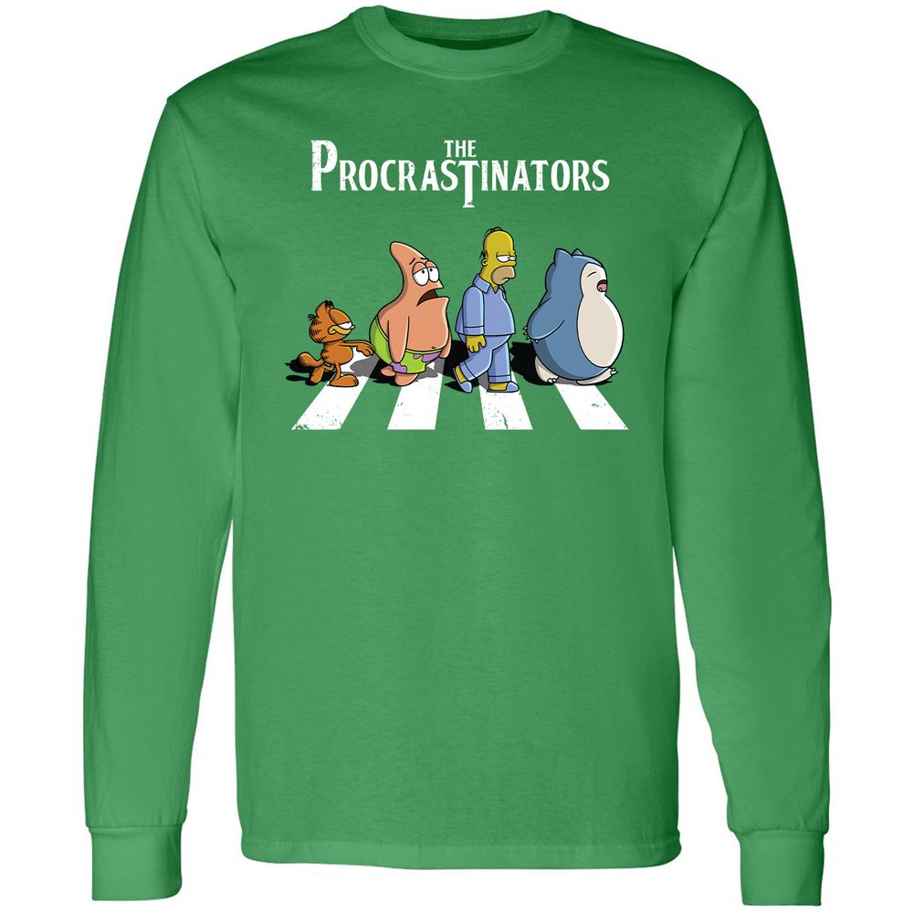 Long Sleeve T-Shirt - R8ZZMT93 - Irish Green - 10