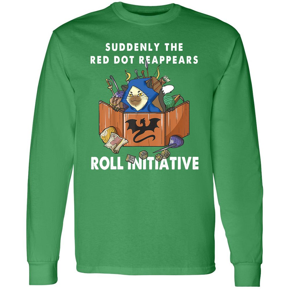 Long Sleeve T-Shirt - CPG8LJEK - Irish Green - 10