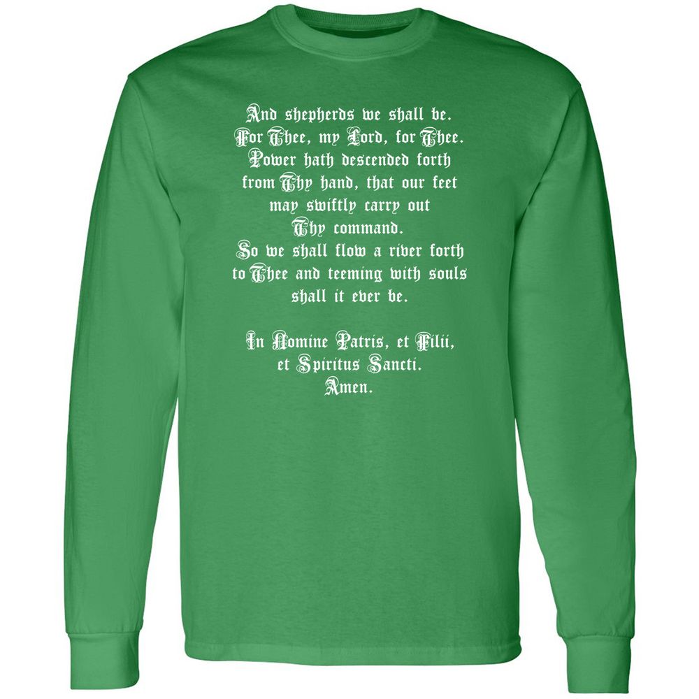Long Sleeve T-Shirt - 56D5BQ6J - Irish Green - 10