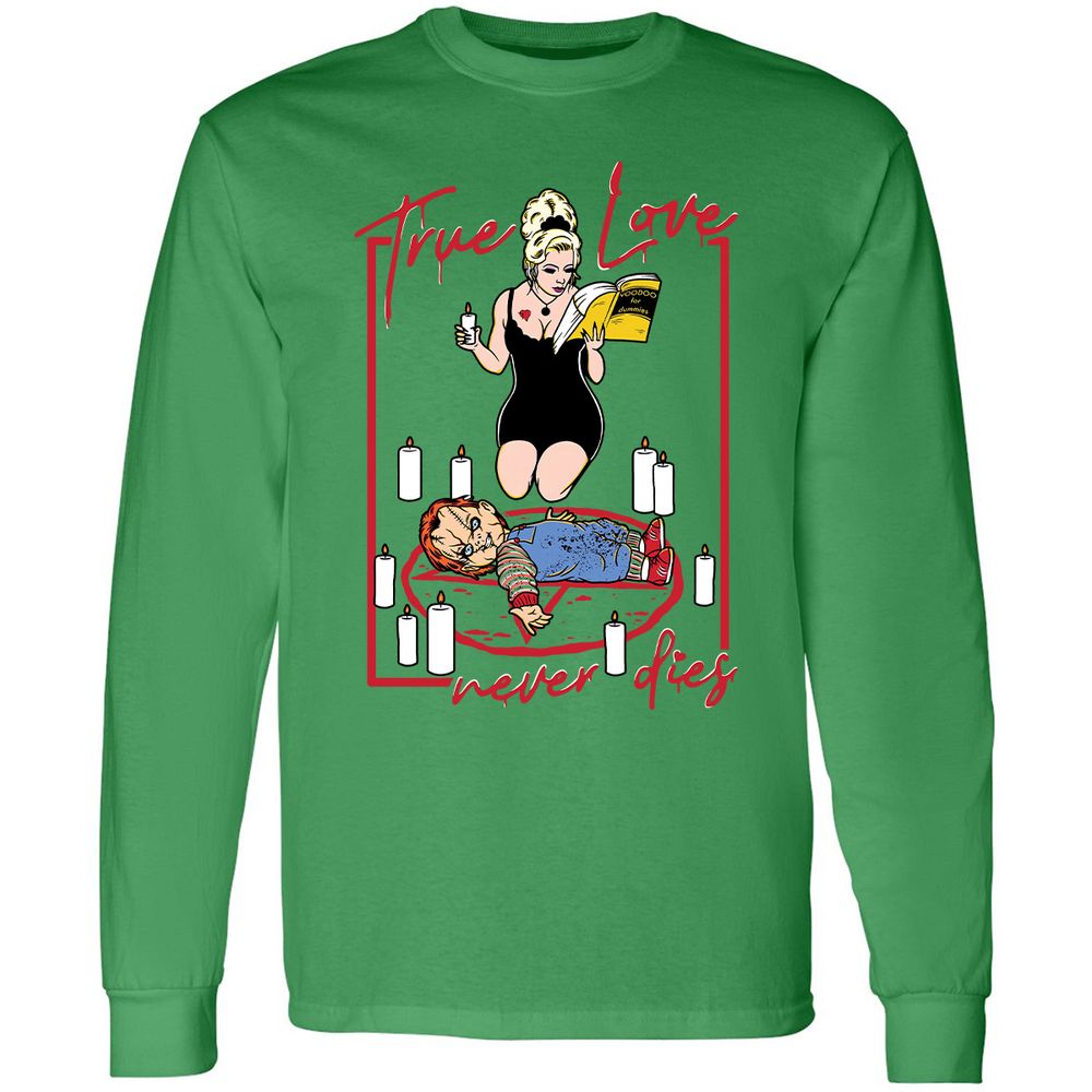 Long Sleeve T-Shirt - 98XA5SKP - Irish Green - 10
