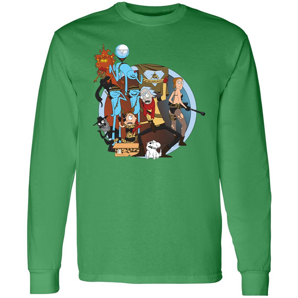 Long Sleeve T-Shirt - 4SGFG436 - Irish Green - 10