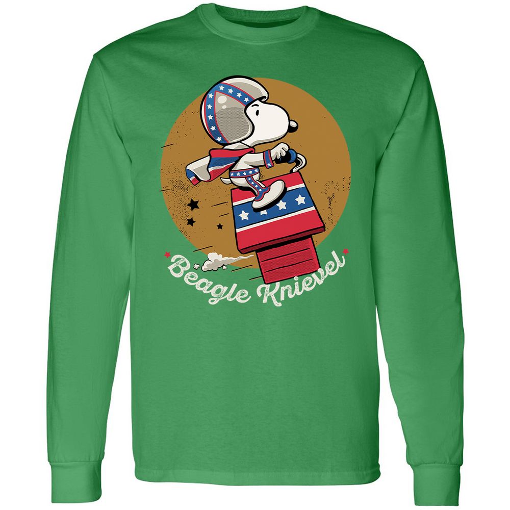 Long Sleeve T-Shirt - C4CKQ13R - Irish Green - 10
