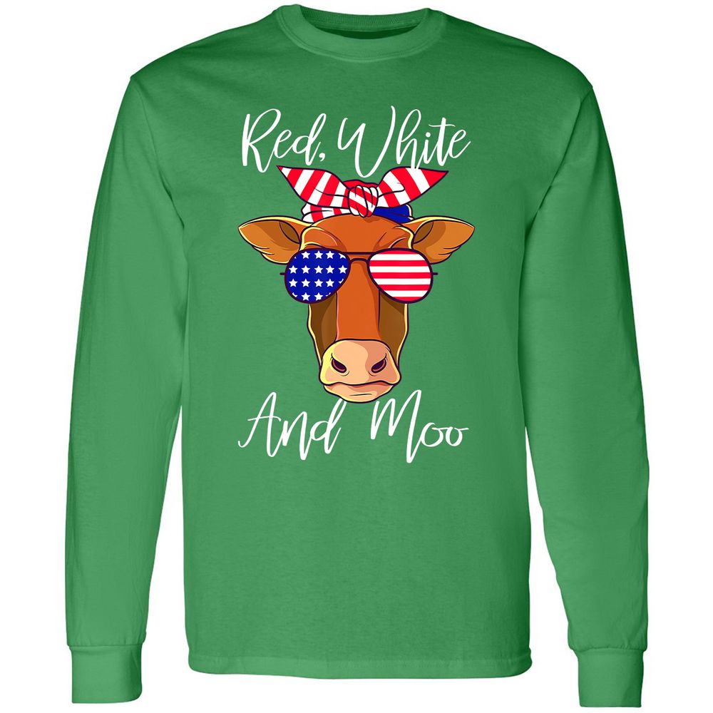 Long Sleeve T-Shirt - 8K52FJA4 - Irish Green - 10