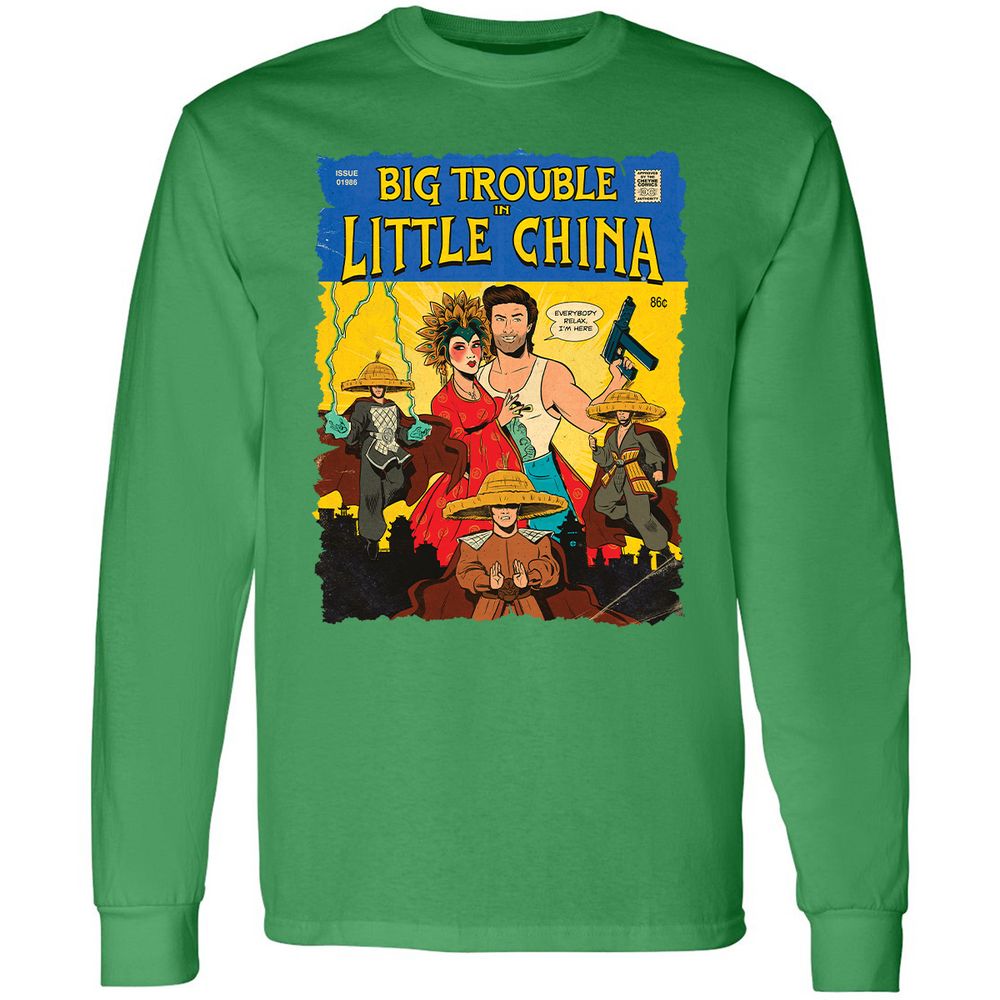Long Sleeve T-Shirt - Z36FREN9 - Irish Green - 10