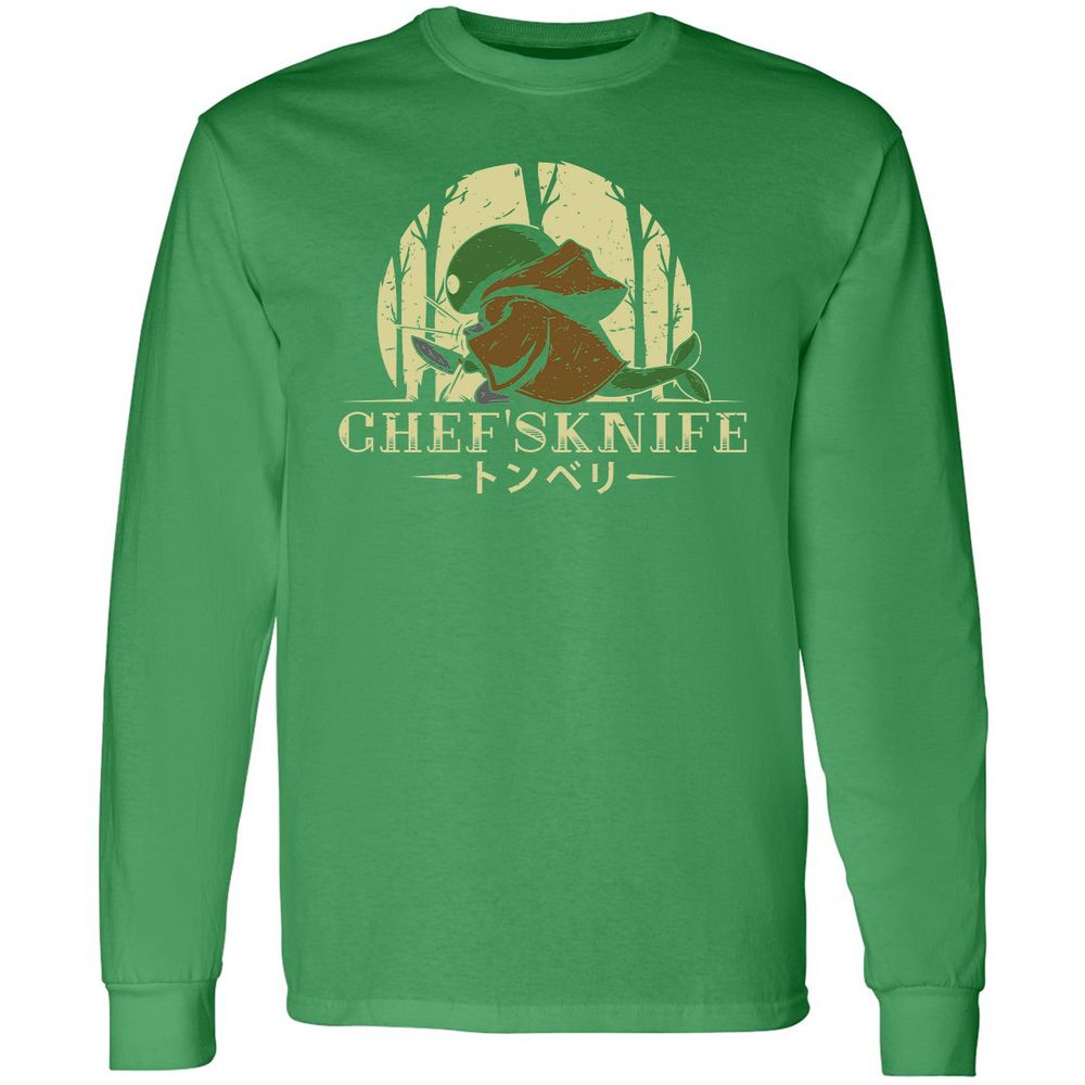 Long Sleeve T-Shirt - XKT67RTD - Irish Green - 10