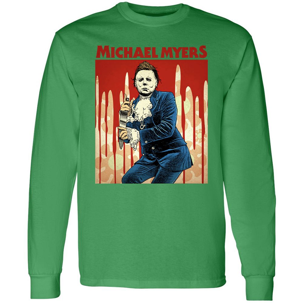 Long Sleeve T-Shirt - NQHPV4TK - Irish Green - 10