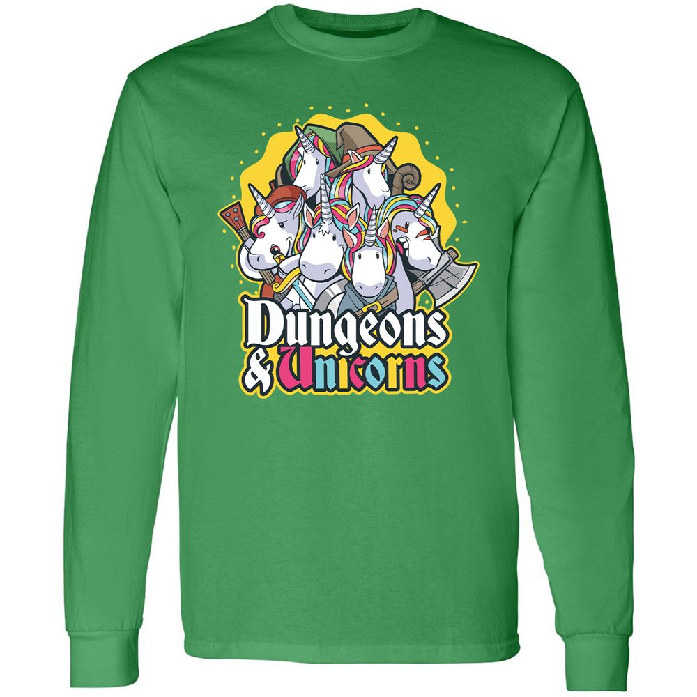 Long Sleeve T-Shirt - NV3FLN81 - Irish Green - 10