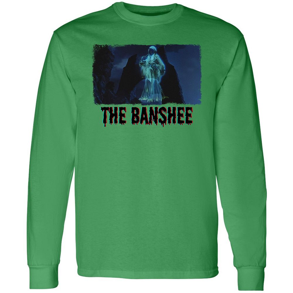 Long Sleeve T-Shirt - QYQZNLNL - Irish Green - 10