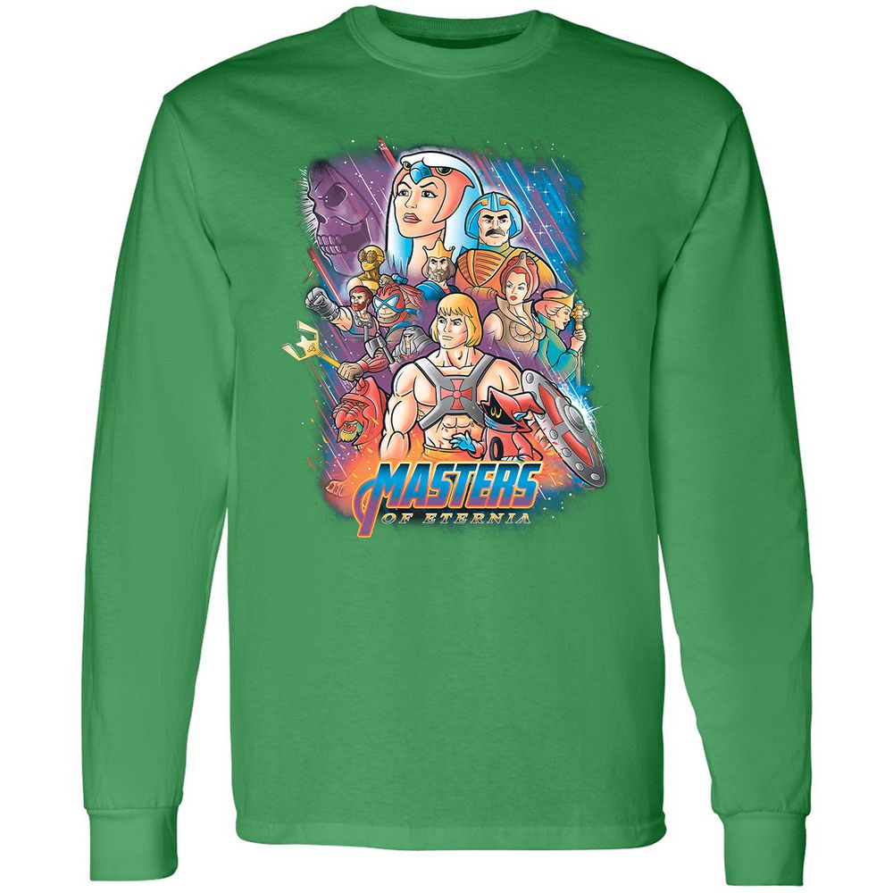 Long Sleeve T-Shirt - 4YBNUX9K - Irish Green - 10