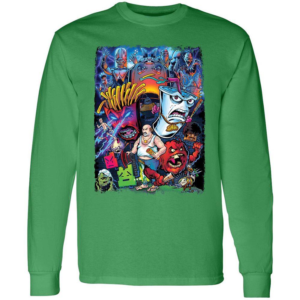 Long Sleeve T-Shirt - 3D1MWPBG - Irish Green - 10