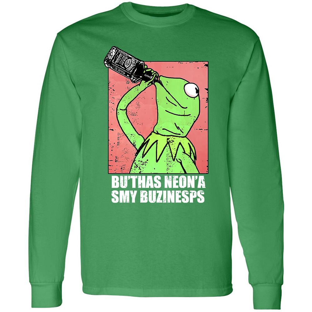 Long Sleeve T-Shirt - KYNBM7JG - Irish Green - 10