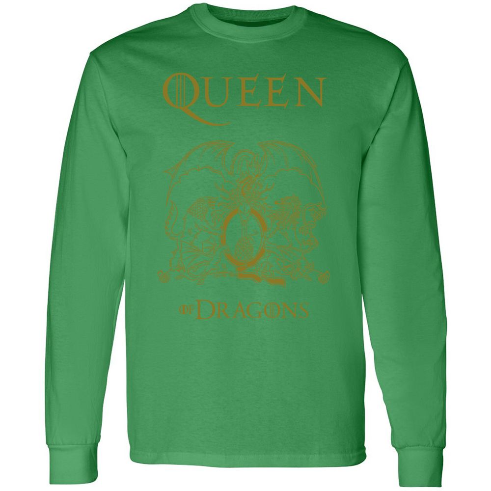 Long Sleeve T-Shirt - X7EVZKPT - Irish Green - 10