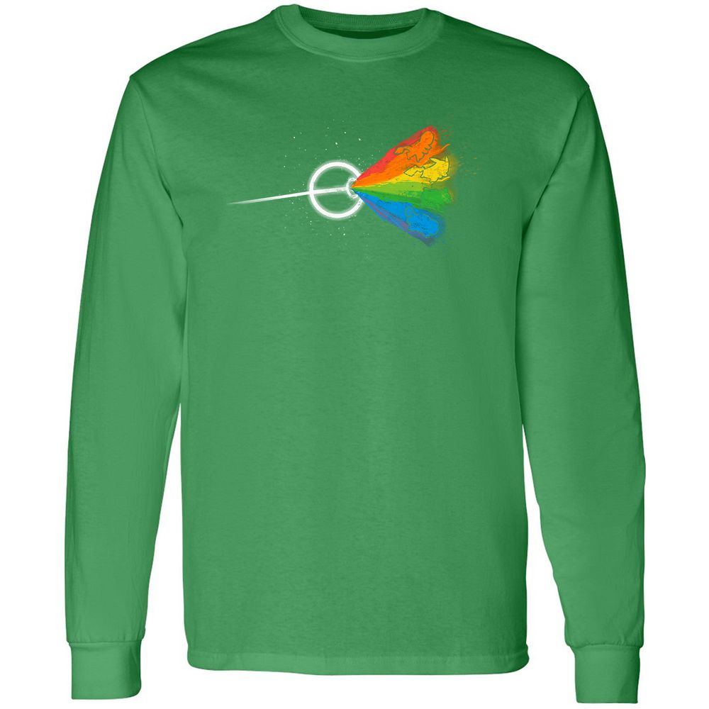 Long Sleeve T-Shirt - 8FG7ADYX - Irish Green - 10