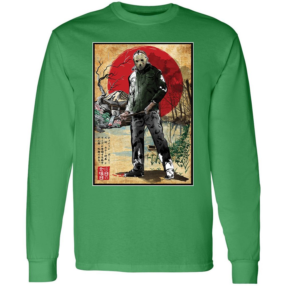 Long Sleeve T-Shirt - Y8AK3V1H - Irish Green - 10