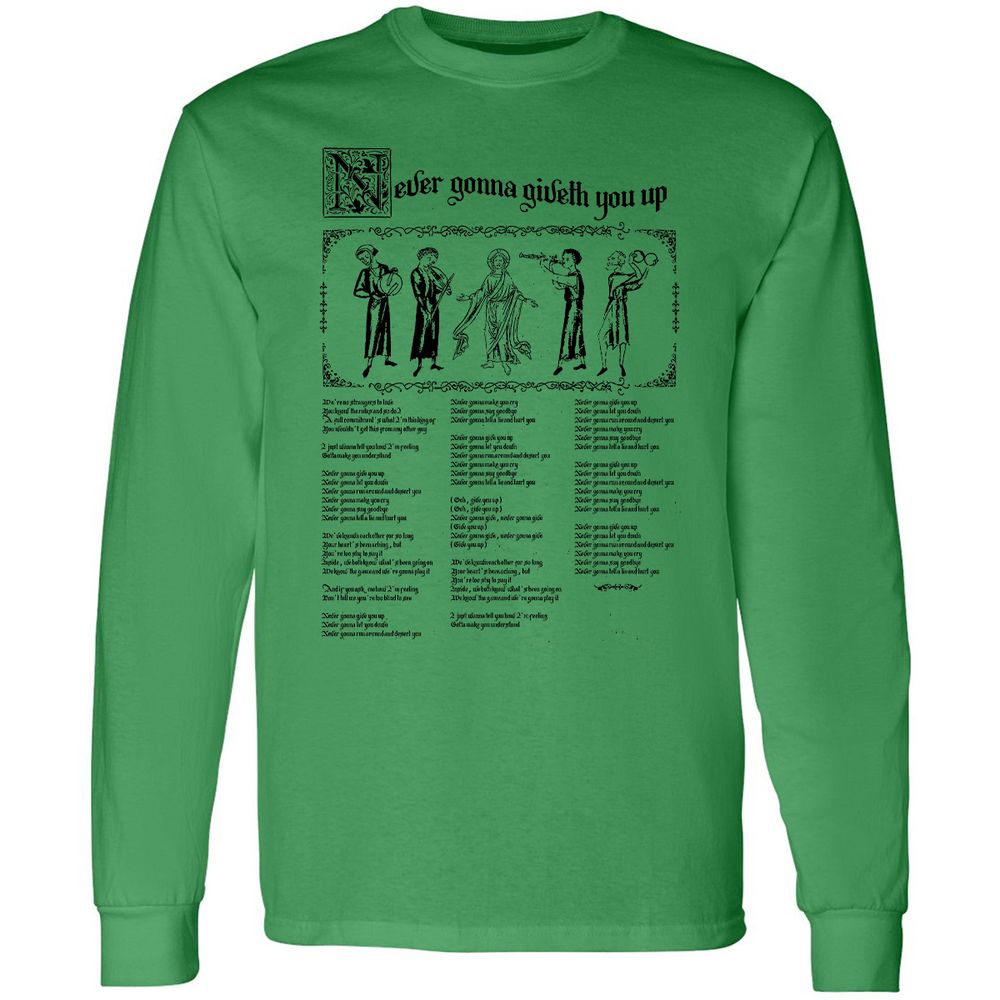 Long Sleeve T-Shirt - JCP5CBZ5 - Irish Green - 10