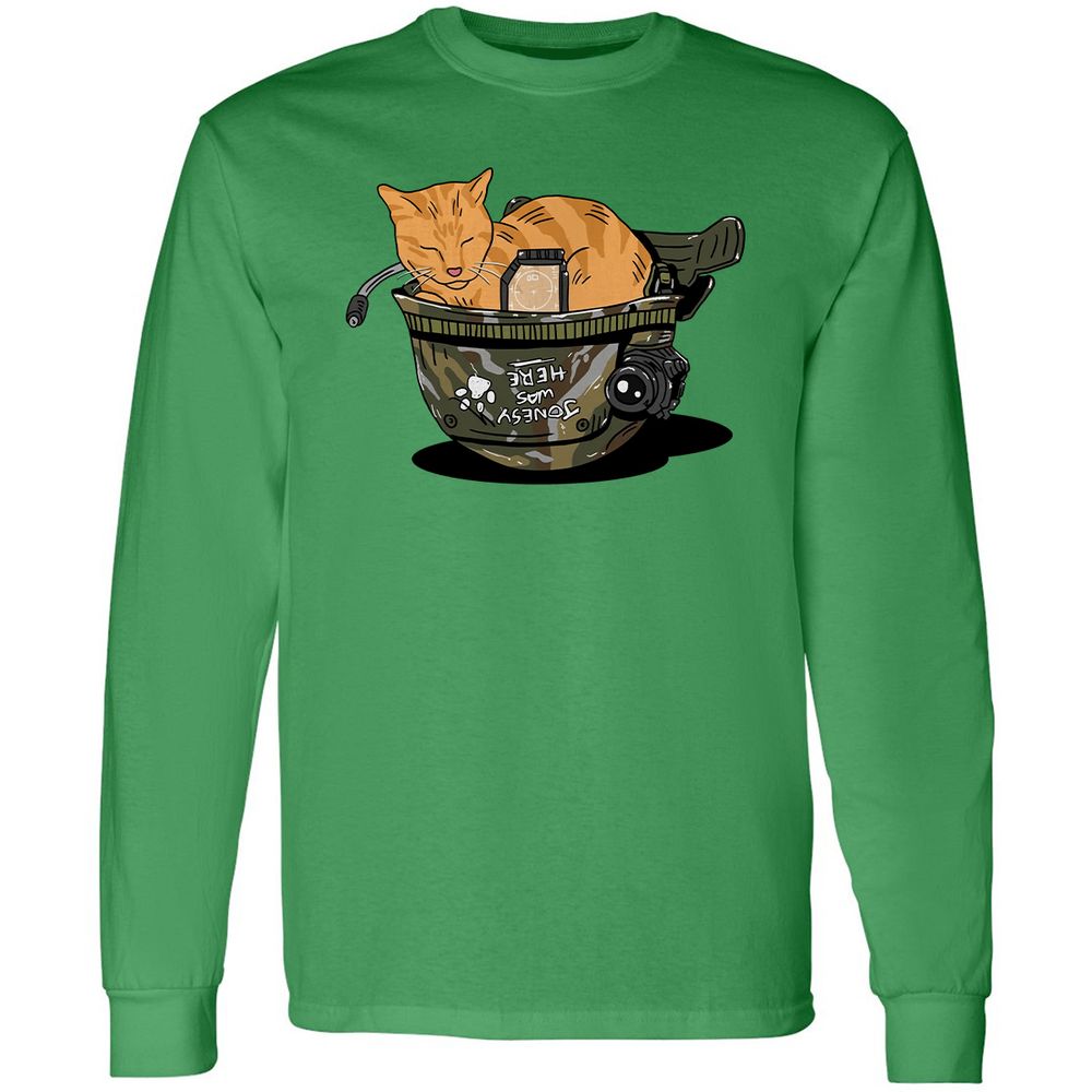 Long Sleeve T-Shirt - XFGT8W8H - Irish Green - 10