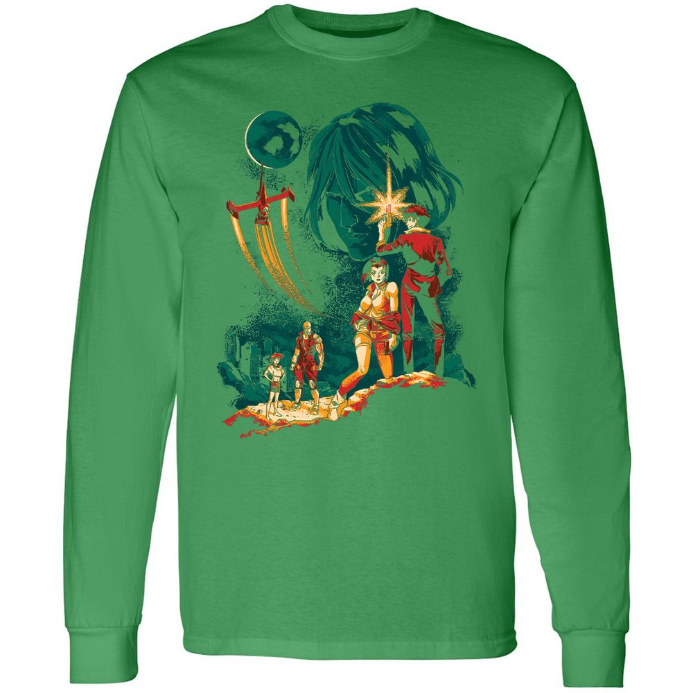 Long Sleeve T-Shirt - SMXCAV4E - Irish Green - 10