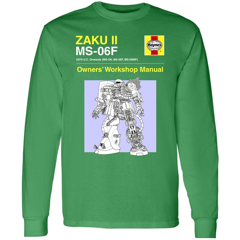 Long Sleeve T-Shirt - 5TK24E99 - Irish Green - 10