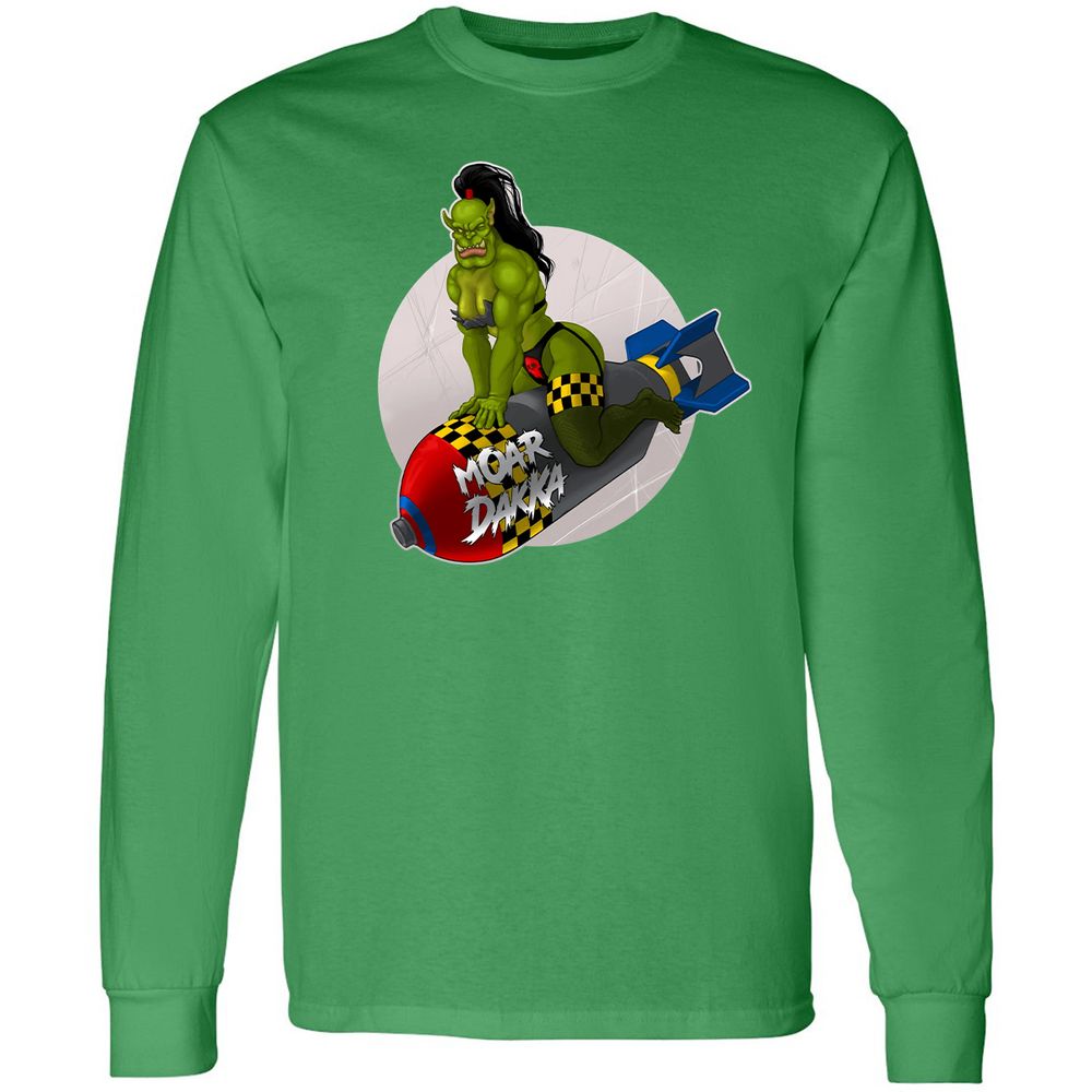 Long Sleeve T-Shirt - TUKBLHPP - Irish Green - 10
