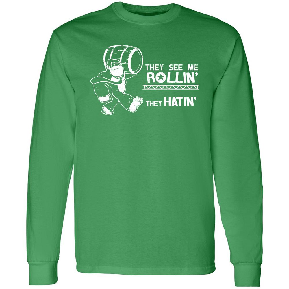 Long Sleeve T-Shirt - LZ3T2EHB - Irish Green - 10