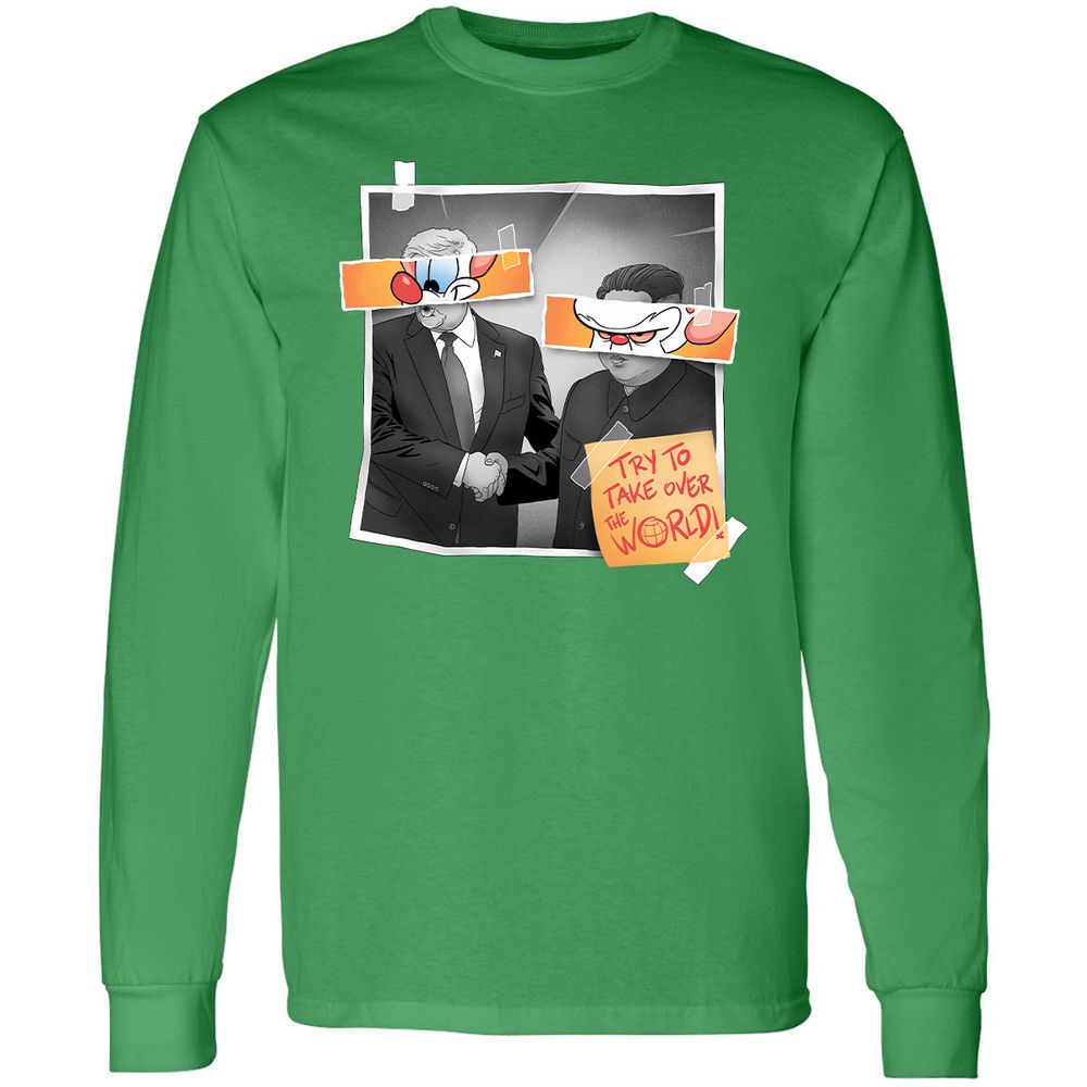 Long Sleeve T-Shirt - V184K7TK - Irish Green - 10