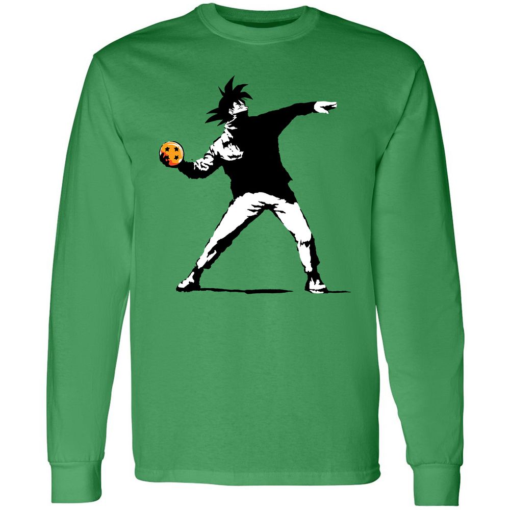 Long Sleeve T-Shirt - KQ6TTF2T - Irish Green - 10