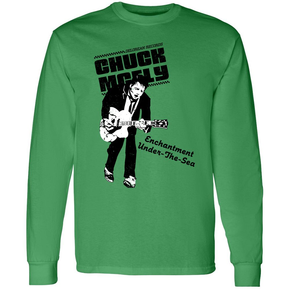 Long Sleeve T-Shirt - W6XM8RGZ - Irish Green - 10