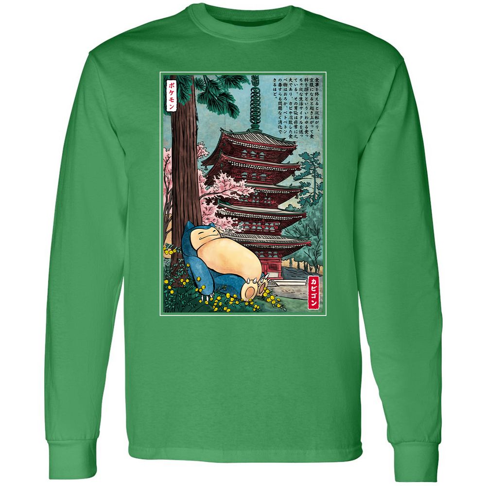 Long Sleeve T-Shirt - VV5KAX65 - Irish Green - 10