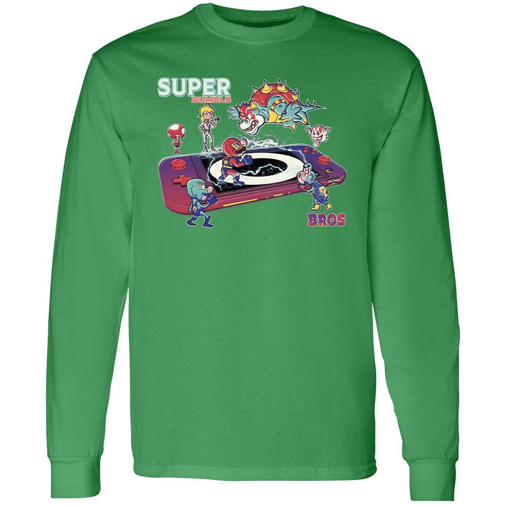 Long Sleeve T-Shirt - R5VEBKKZ - Irish Green - 10