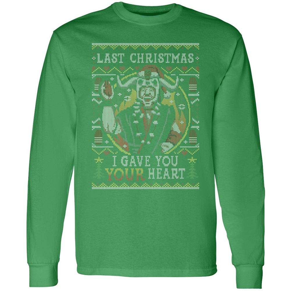 Long Sleeve T-Shirt - GV4JLW4X - Irish Green - 10